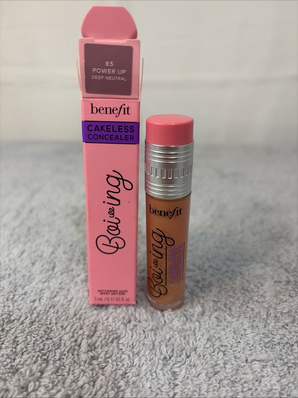 Benefit Boi-ing Cakeless Concealer Power Up 9.5 Deep Neutral. BNIB!! Stk#EC0139